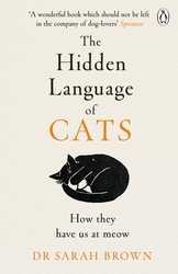 Book cover of The Hidden Language of Cats by Sarah Brown