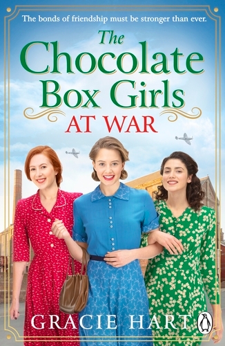 Book cover of The Chocolate Box Girls at War by Gracie Hart