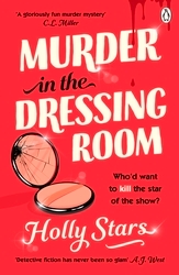 Book cover of Murder in the Dressing Room by Holly Stars