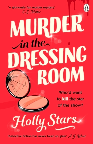 Book cover of Murder in the Dressing Room by Holly Stars