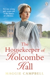 Book cover of The Housekeeper of Holcombe Hall by Maggie Campbell