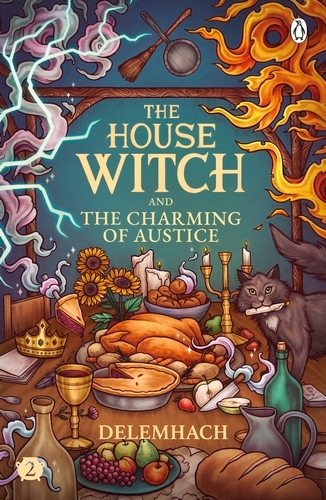Book cover of #2 - The House Witch and The Charming of Austice by Emilie Nikota