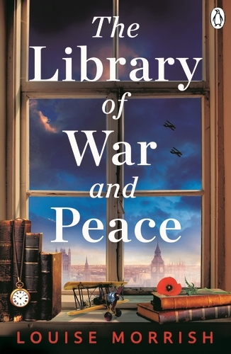 Book cover of The Library of War and Peace by Louise Morrish