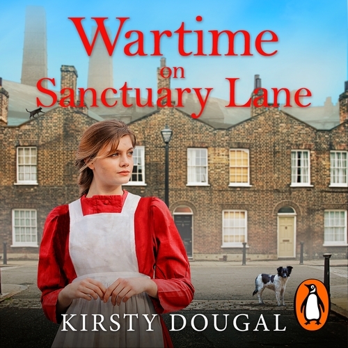 Book cover of Wartime on Sanctuary Lane by Kirsty Dougal