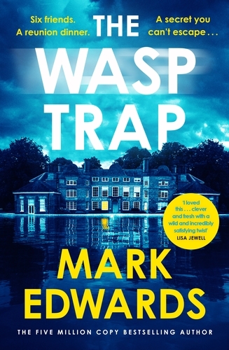 Book cover of The Wasp Trap by Mark Edwards