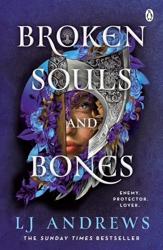 Book cover of Broken Souls and Bones by LJ Andrews