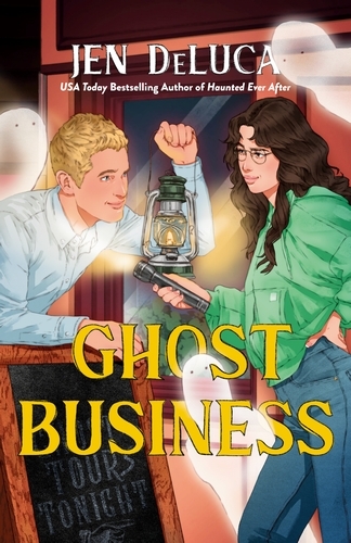 Book cover of Ghost Business by Jen DeLuca