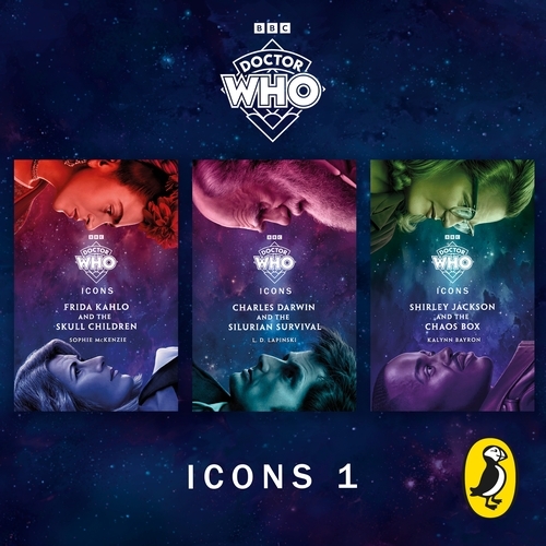 Book cover of Doctor Who: Icons 1 by Sophie McKenzie, L. D. Lapinski, Kalynn Bayron