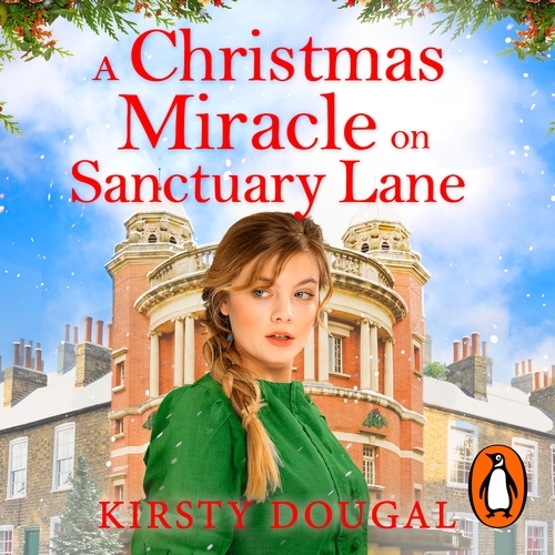 Book cover of A Christmas Miracle on Sanctuary Lane by Kirsty Dougal
