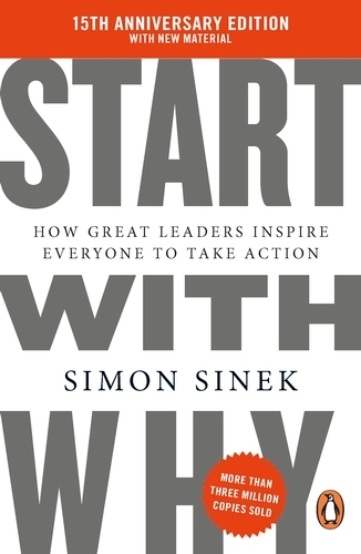 Book cover of Start With Why by Simon Sinek