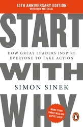 Book cover of Start With Why by Simon Sinek