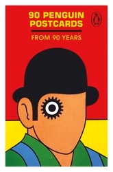 Book cover of Penguin 90th Anniversary Postcards