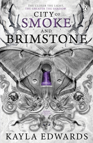 Book cover of City of Smoke and Brimstone by Kayla Edwards