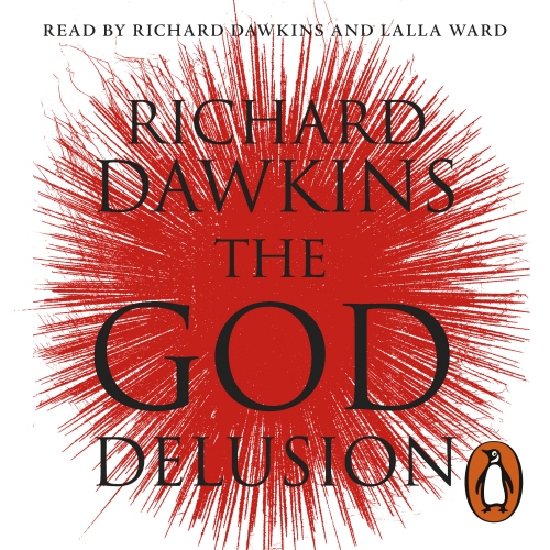 Book cover of The God Delusion by Richard Dawkins