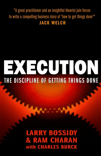 Book cover of Execution by Larry Bossidy, Ram Charan