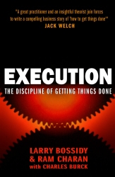 Book cover of Execution by Larry Bossidy, Ram Charan