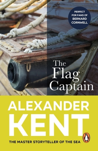 Book cover of The Flag Captain by Alexander Kent