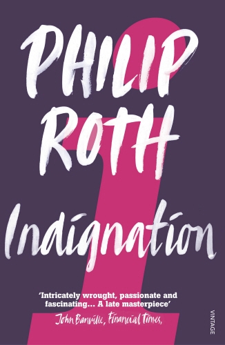 Book cover of Indignation by Philip Roth