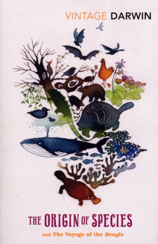 Book cover of The Origin of Species and the Voyage of the Beagle by Charles Darwin