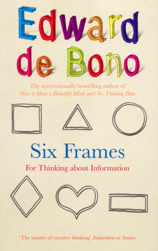 Book cover of Six Frames by Edward de Bono