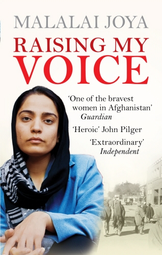 Book cover of Raising my Voice by Malalai Joya