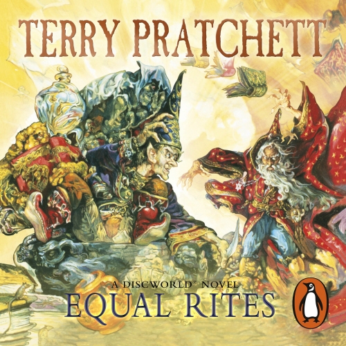 Book cover of Equal Rites by Terry Pratchett