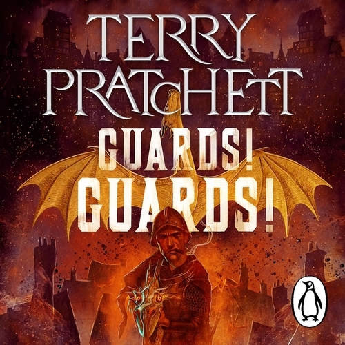 Book cover of Guards! Guards! by Terry Pratchett