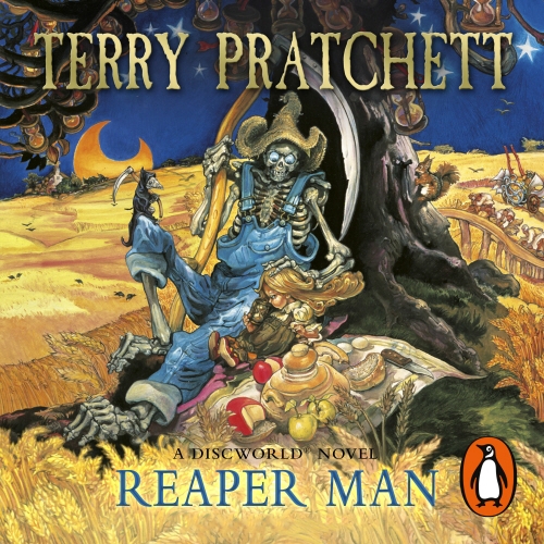 Book cover of Reaper Man by Terry Pratchett