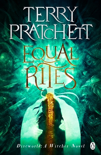 Book cover of Equal Rites by Terry Pratchett