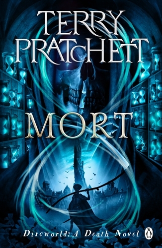 Book cover of Mort by Terry Pratchett