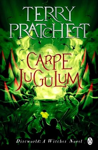 Book cover of Carpe Jugulum by Terry Pratchett