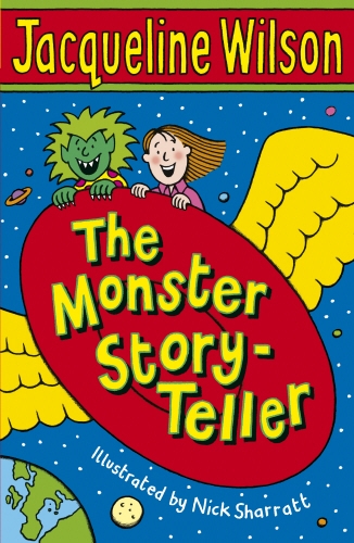 Book cover of The Monster Story-Teller by Jacqueline Wilson