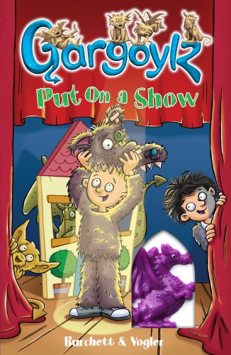 Book cover of #5 - Gargoylz Put On a Show by Jan Burchett, Sara Vogler