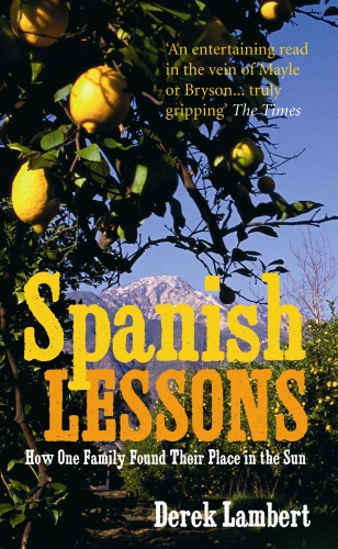 Book cover of Spanish Lessons by Derek Lambert
