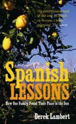 Book cover of Spanish Lessons by Derek Lambert