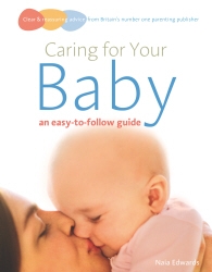 Book cover of Caring for your baby by Naia Edwards