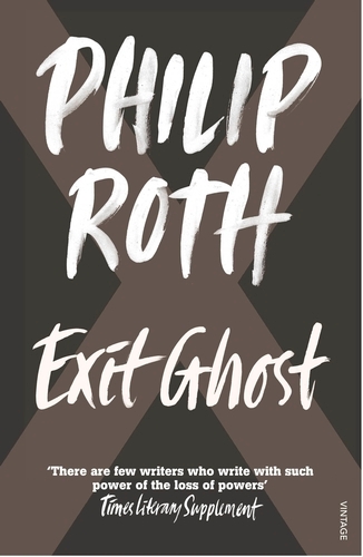 Book cover of Exit Ghost by Philip Roth