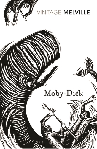 Book cover of Moby-Dick by Herman Melville