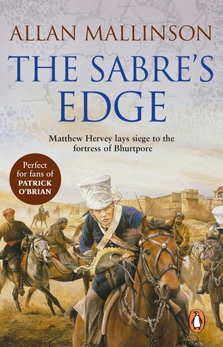 Book cover of The Sabre's Edge by Allan Mallinson