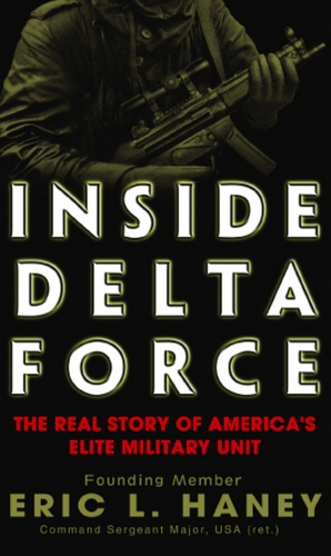 Book cover of Inside Delta Force by Eric Haney