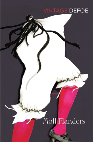 Book cover of Moll Flanders by Daniel Defoe