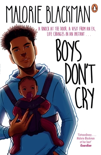 Book cover of Boys Don't Cry by Malorie Blackman