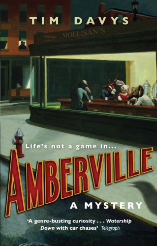 Book cover of Amberville by Tim Davys