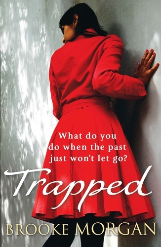 Book cover of Trapped by Brooke Morgan