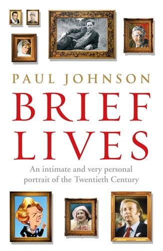 Book cover of Brief Lives by Paul Johnson