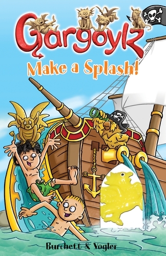 Book cover of Gargoylz Make a Splash! by Jan Burchett, Sara Vogler