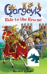 Book cover of Gargoylz Ride to the Rescue by Jan Burchett, Sara Vogler
