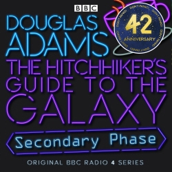 Book cover of The Hitchhiker's Guide To The Galaxy: Secondary Phase by Douglas Adams
