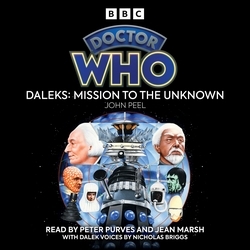 Book cover of Doctor Who Daleks: Mission To The Unknown by John Peel