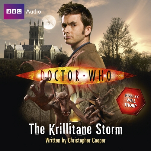 Book cover of Doctor Who: The Krillitane Storm by Christopher Cooper